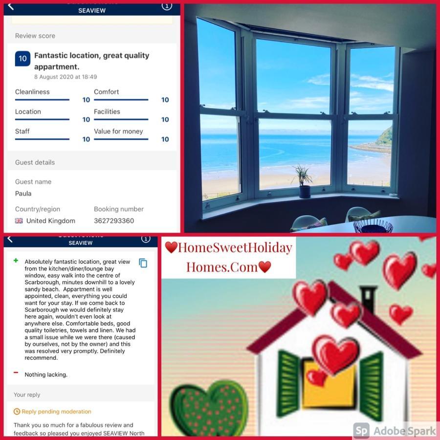Seaview North Bay Holiday Home Apartment 스카버러 외부 사진